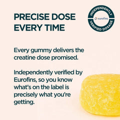 Myprotein Creatine Gummies nutrition facts label
