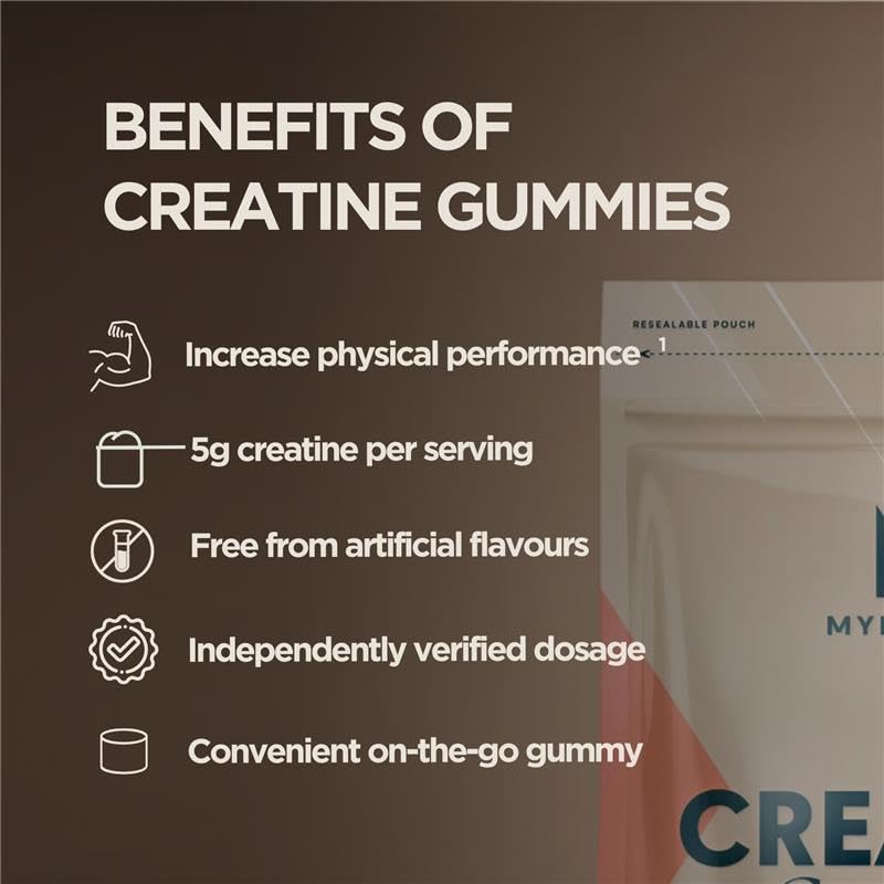 Myprotein Creatine Gummies Raspberry flavor