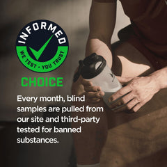 Nutritional facts label for creatine powder