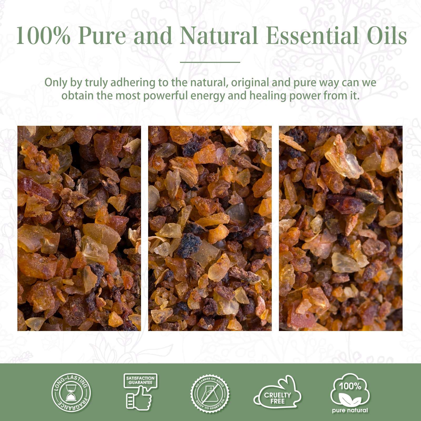 Home and office use of Myrrh essential oil kit