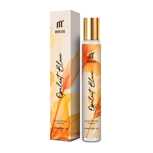 MYRTUS portable perfume bottle in a compact 10ml travel size for on the go.