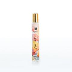 Myrtus compact roll-on perfume shown with everyday use.