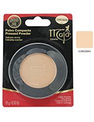 Myrurgia Cordoban Maja pressed powder with mirror and tassel for on the go touch ups