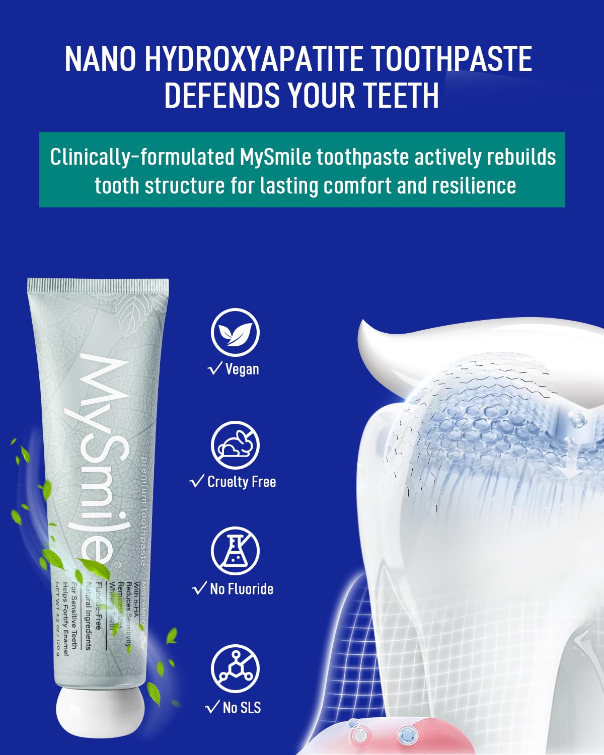 Prefilled whitening trays ready to use