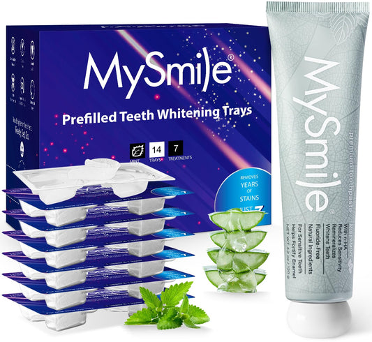 MySmile 7-day whitening trays - upper arch