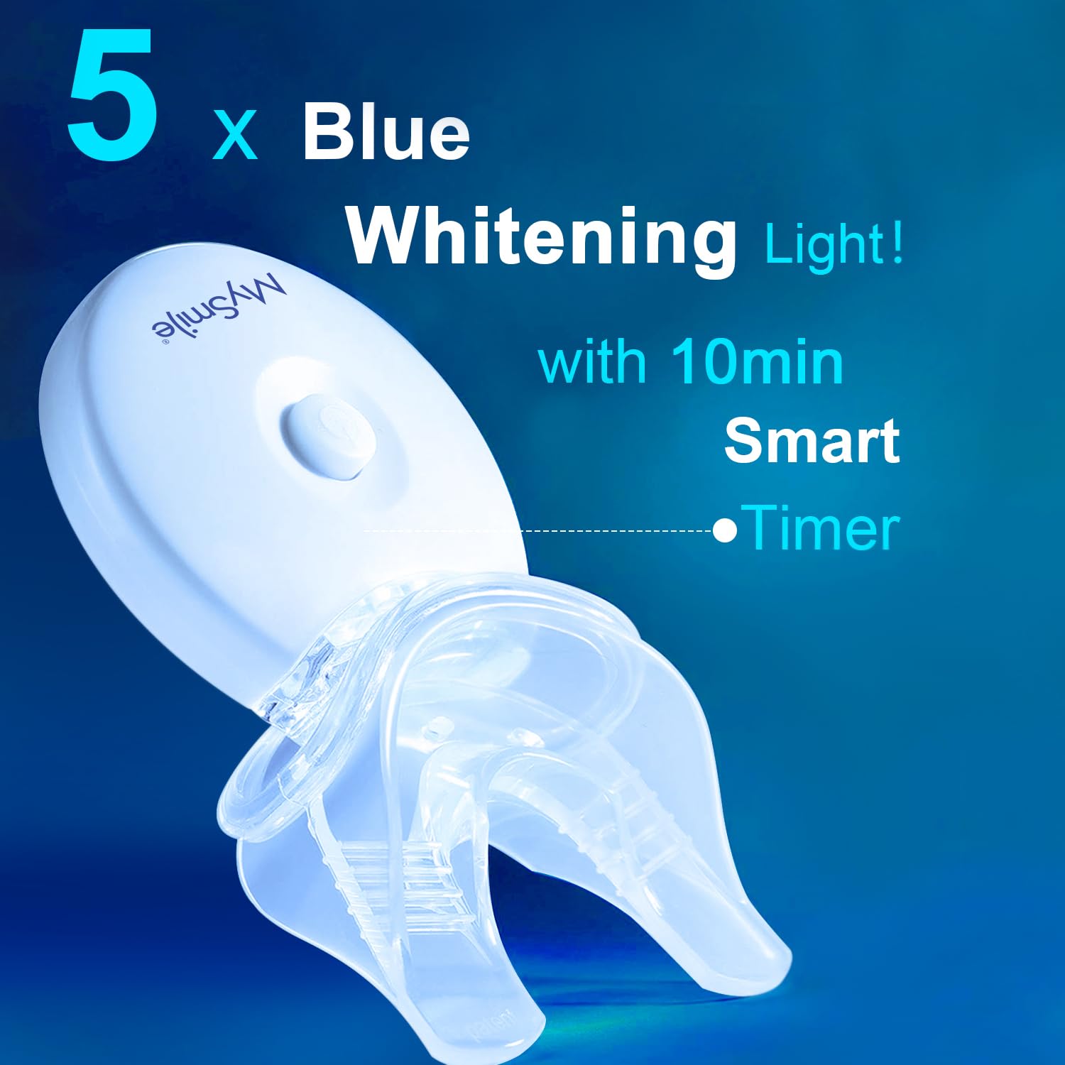 Durable long-lasting batteries for MySmile light