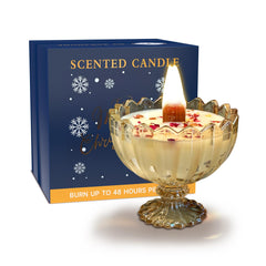 MY ZORAHOME amber-petal-bowl-candle delivers clean burn and warm amber glow.