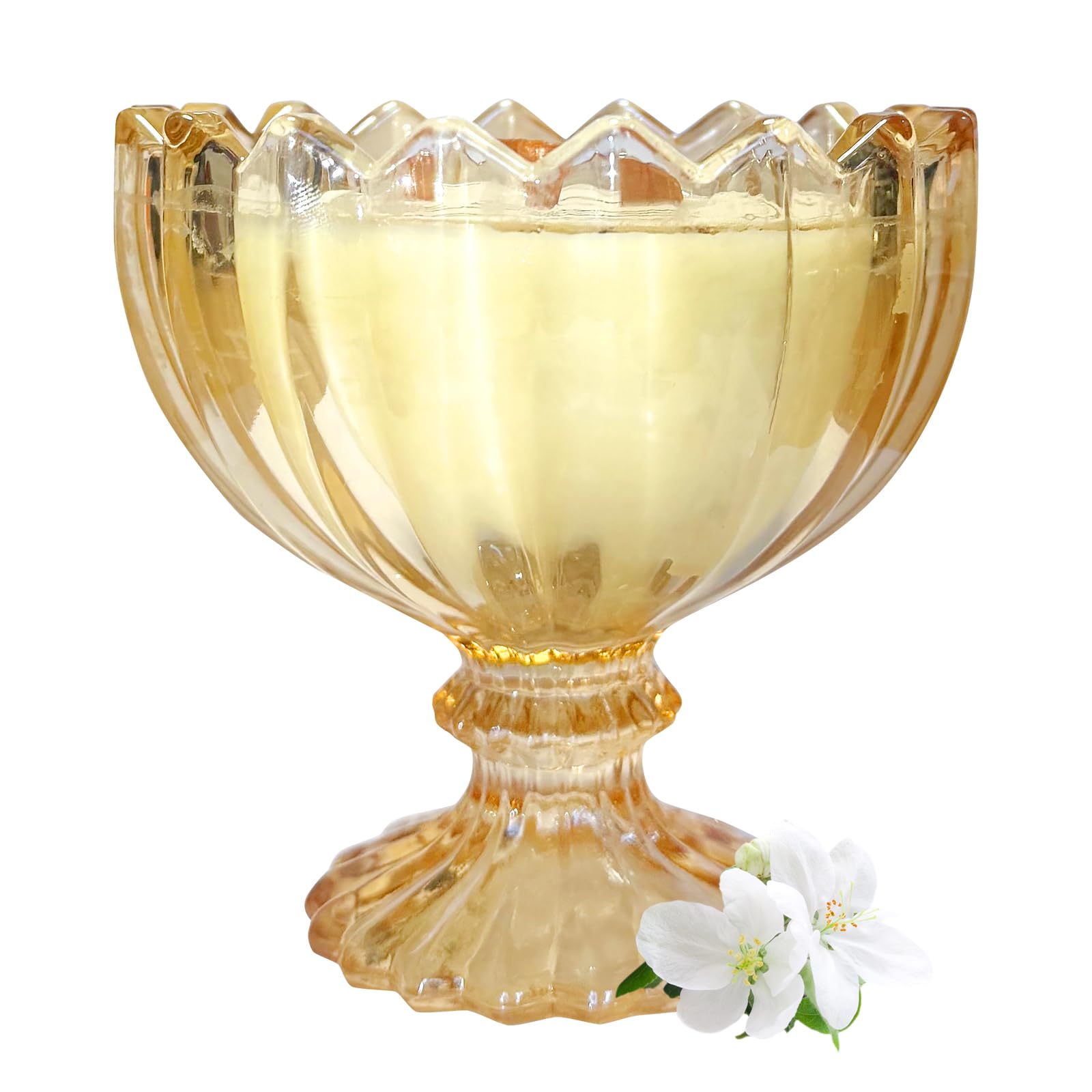 MY ZORAHOME cute-martini-glass-candle adds a playful focal point.