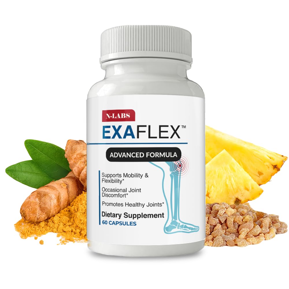 N-Labs ExaFlex bottle front with capsules