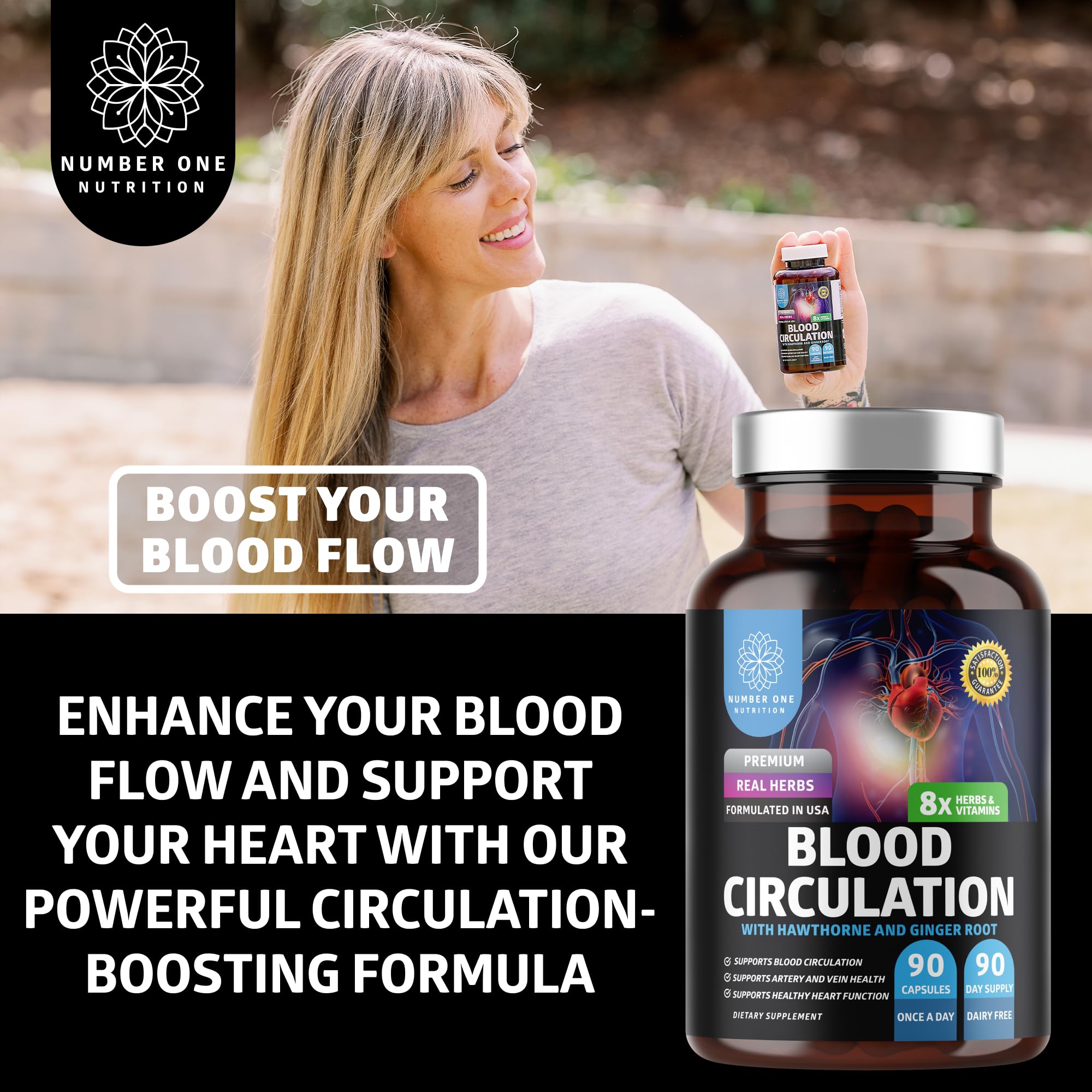 Ginger root used in the formula
