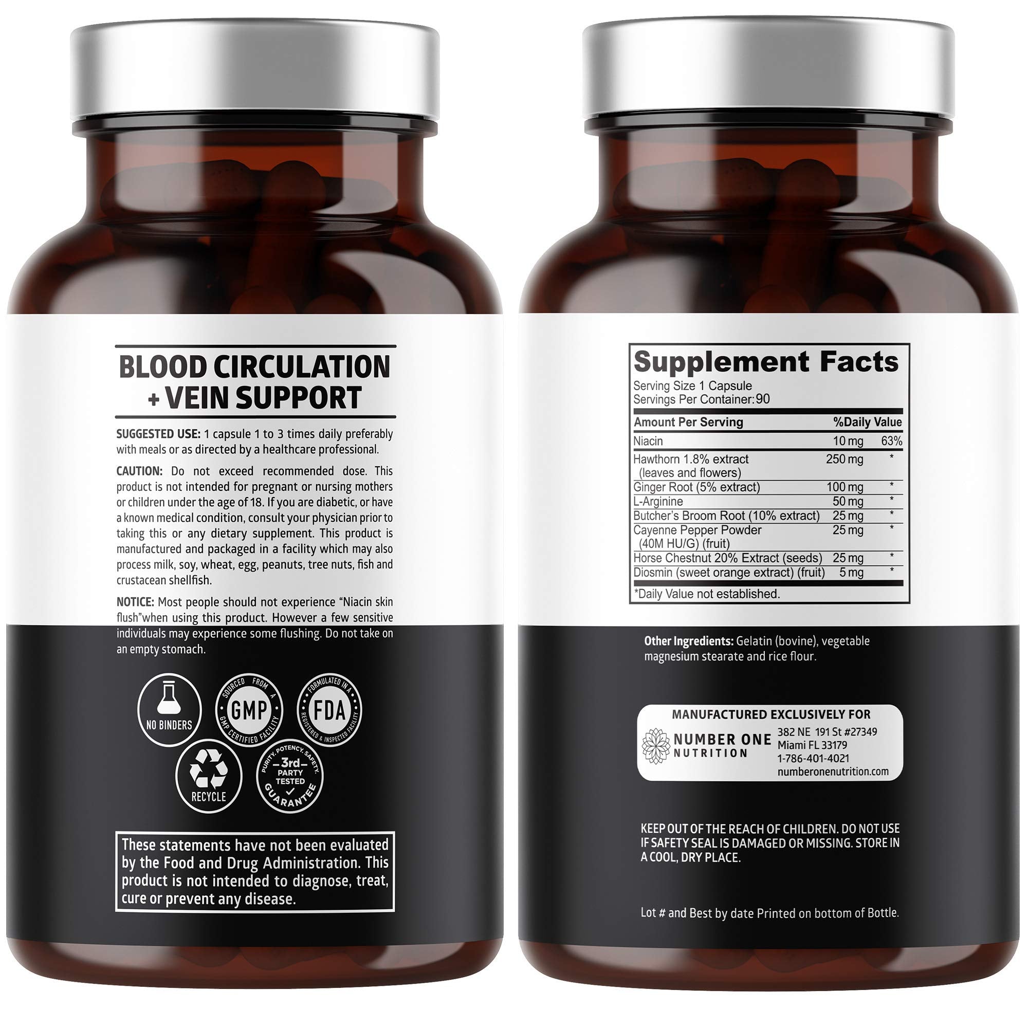 Close-up of product label