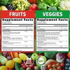 Aloe vera and leafy greens featured in the supplement