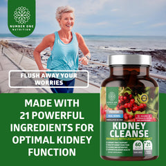 Herbal blend of 21 potent herbs used in N1N Kidney Cleanse
