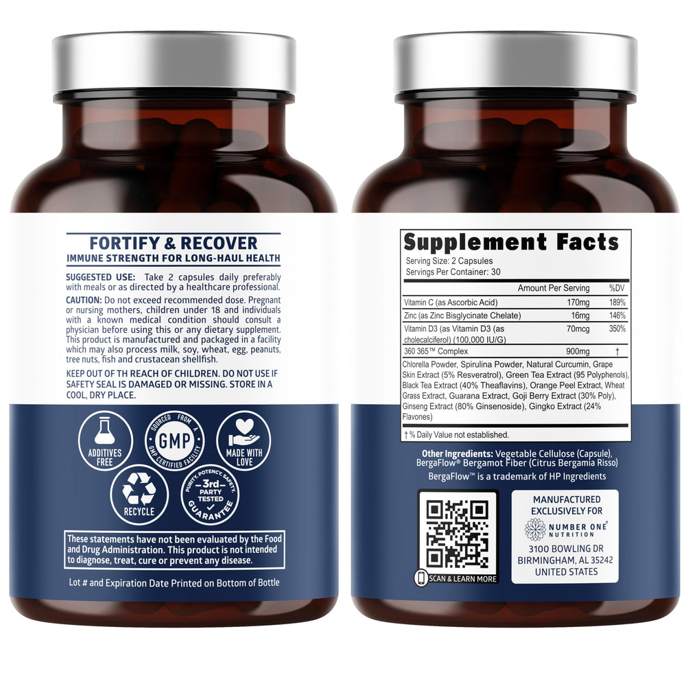 Guarana and Ginseng for energy and long-haul immune defense