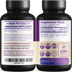 Close-up of N1N Magnesium Complex capsules