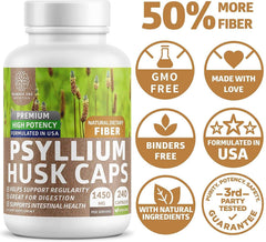 Digestive health fiber supplement packaging