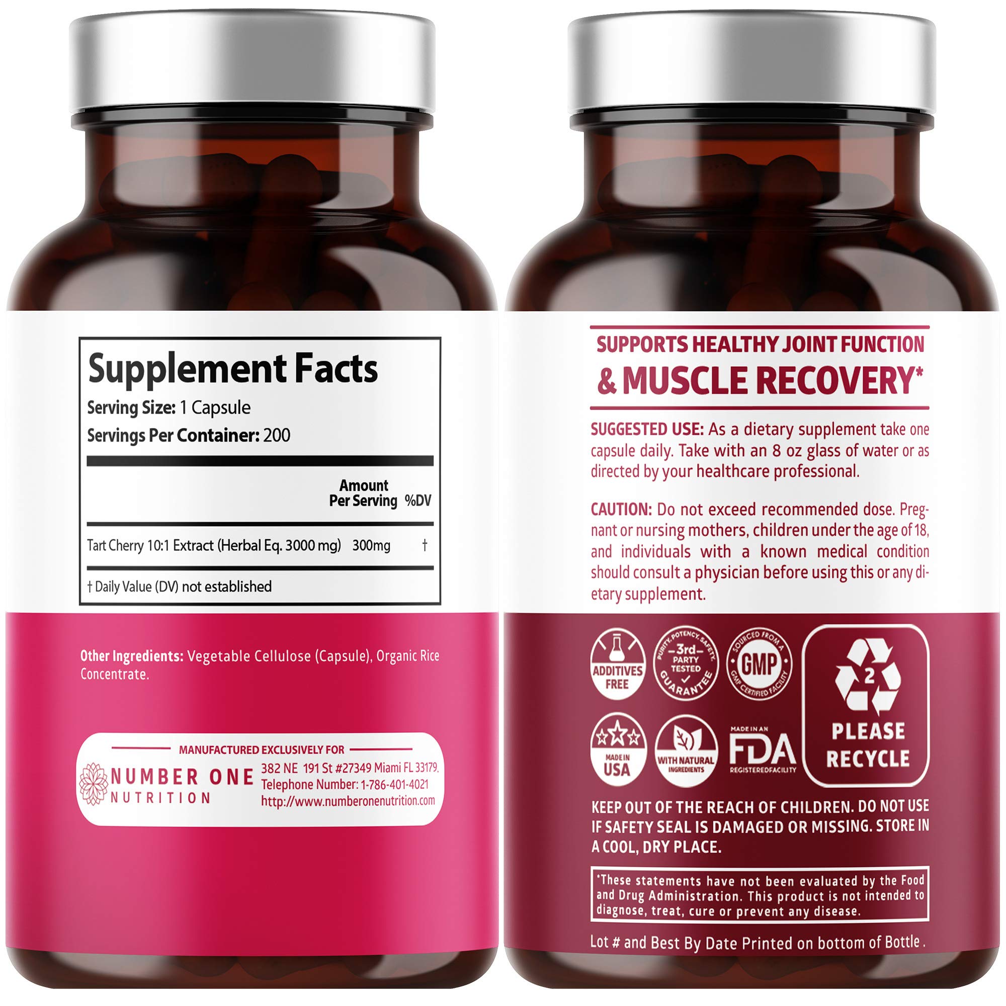 Label close-up showing ingredients and dosage