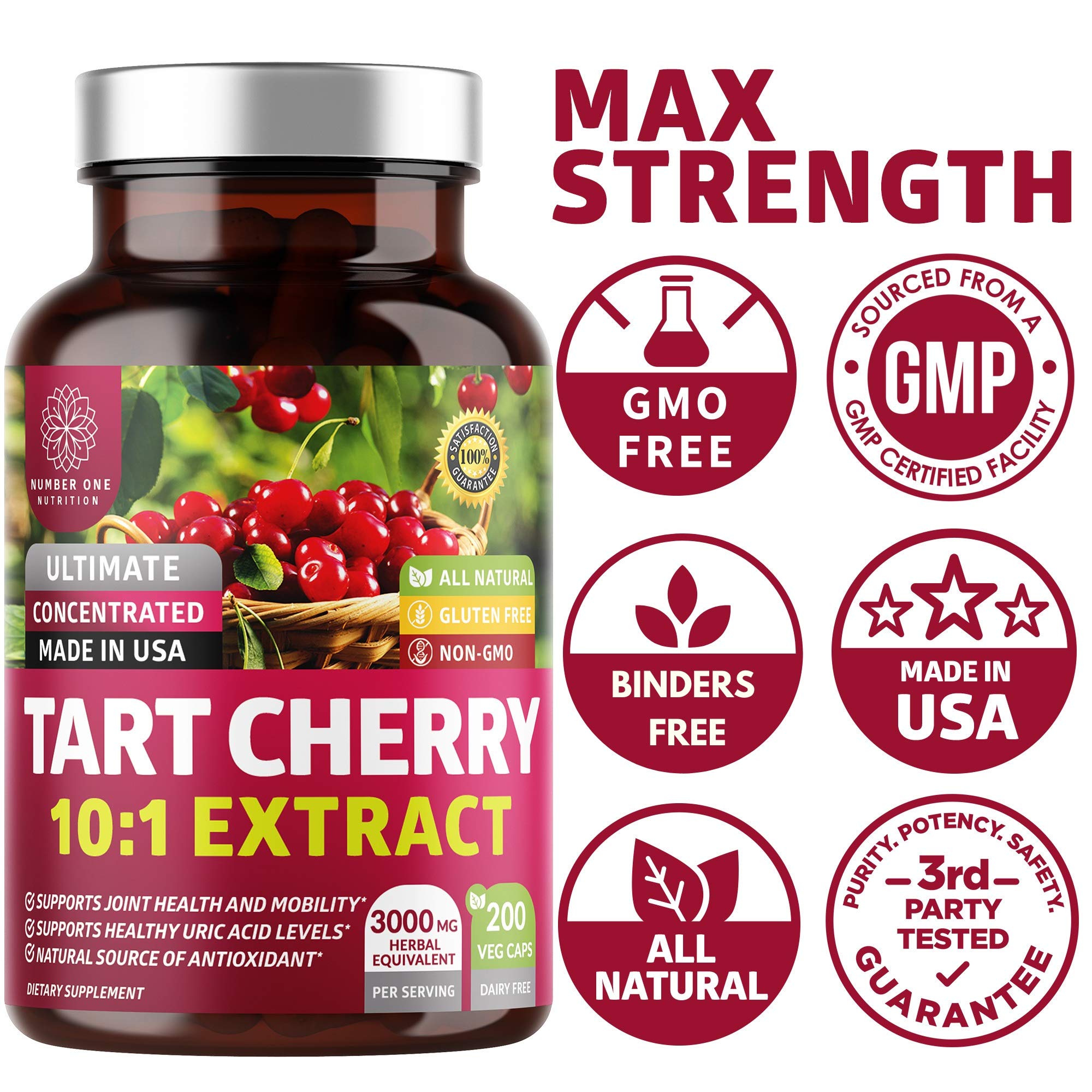 Active lifestyle person taking Tart Cherry Capsules