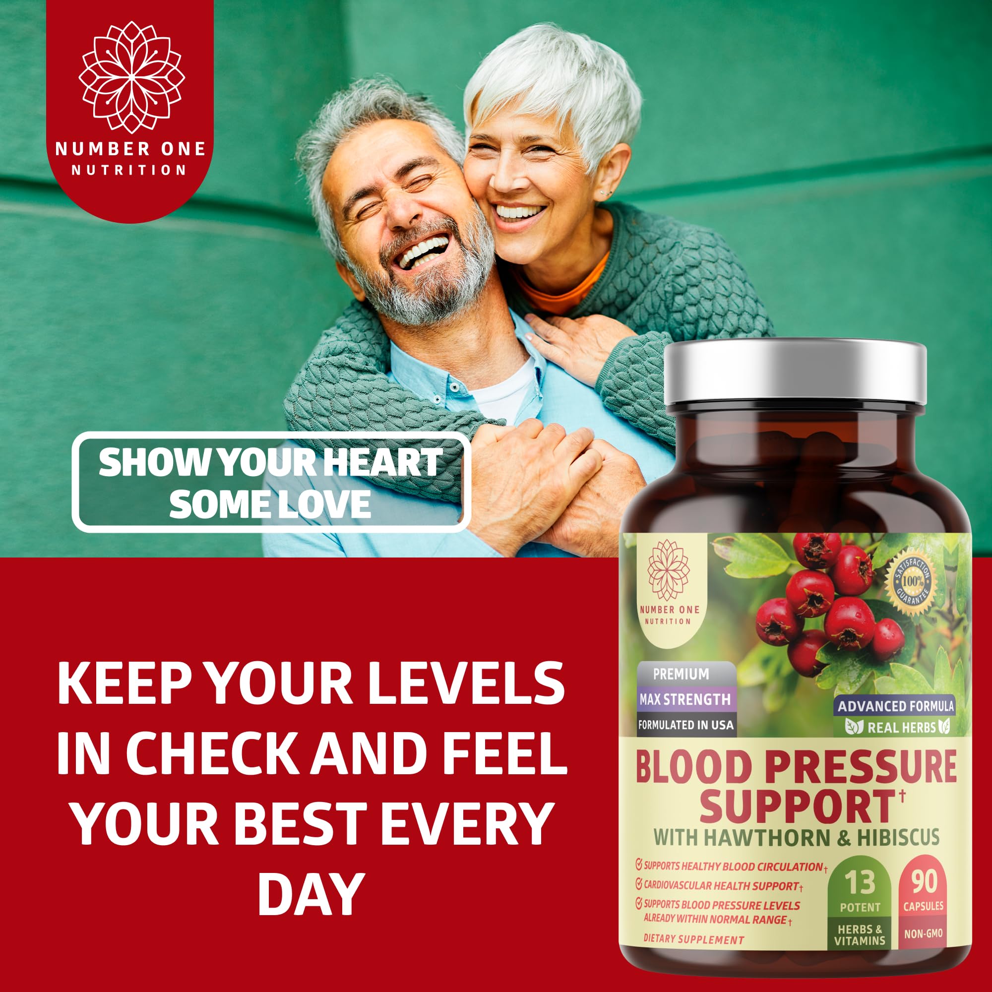 Natural cardiovascular wellness supplement