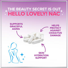 Vegan-friendly NAC 1200mg packaging