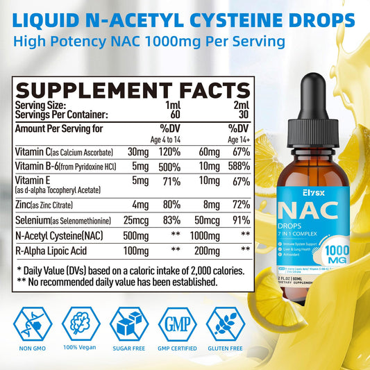 NAC with Alpha Lipoic Acid and added vitamins C, E, and Zinc