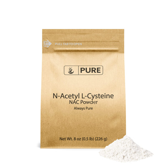 NAC N-Acetyl L-Cysteine powder 8 oz – lab verified, pure, no fillers