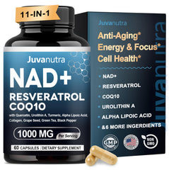 NAD Supplement 11-in-1 Extra Strength bottle front view