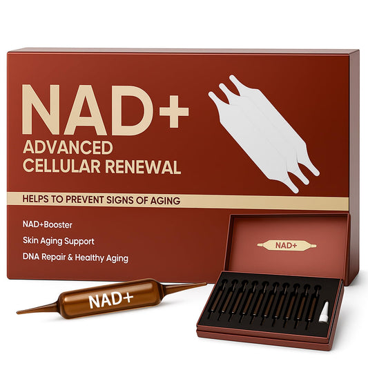 Front view of NAD Advanced Cellular Renewal bottle
