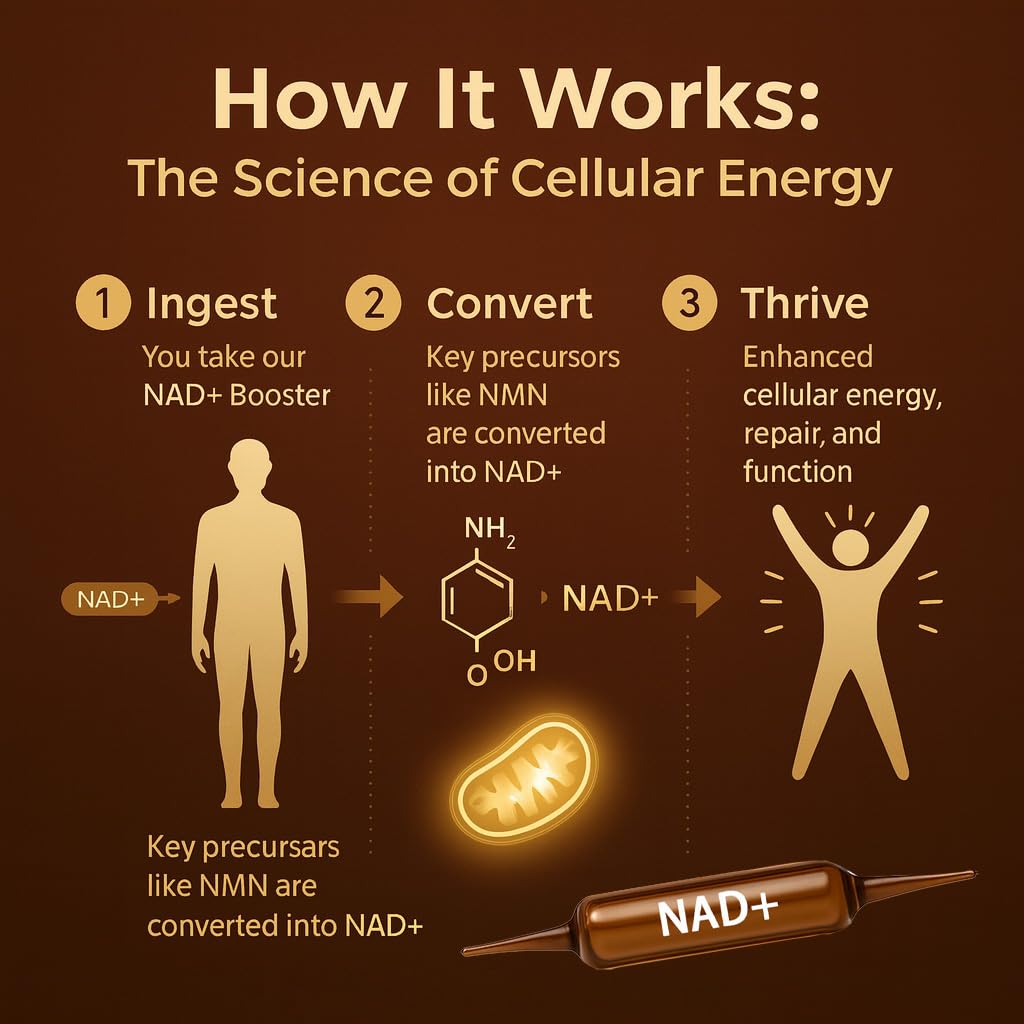 Close-up of NAD Advanced Cellular Renewal vials