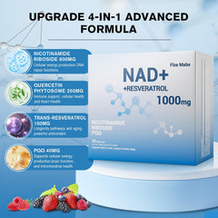 Preparing NAD+ liquid for daily routine with water