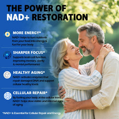 Close-up of Urolithin A and NAD+ blend