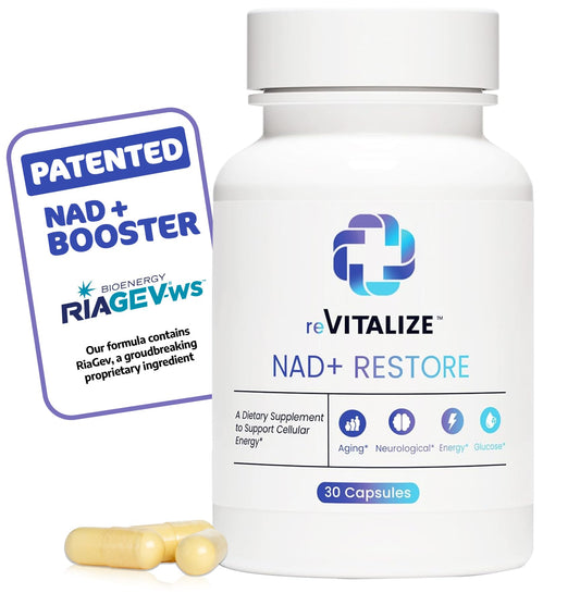 NAD+ Supplement 750mg bottle label