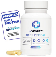 NAD+ Supplement 750mg bottle label