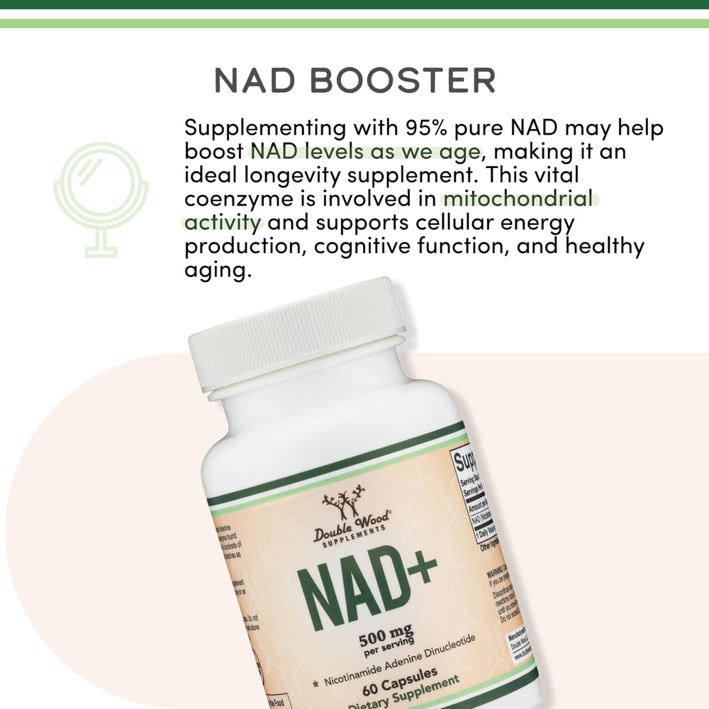 Third-party testing certificate for NAD+ supplement