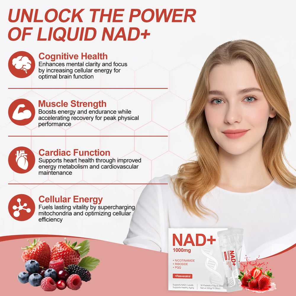 Absorption-focused image of NAD+ liquid formula