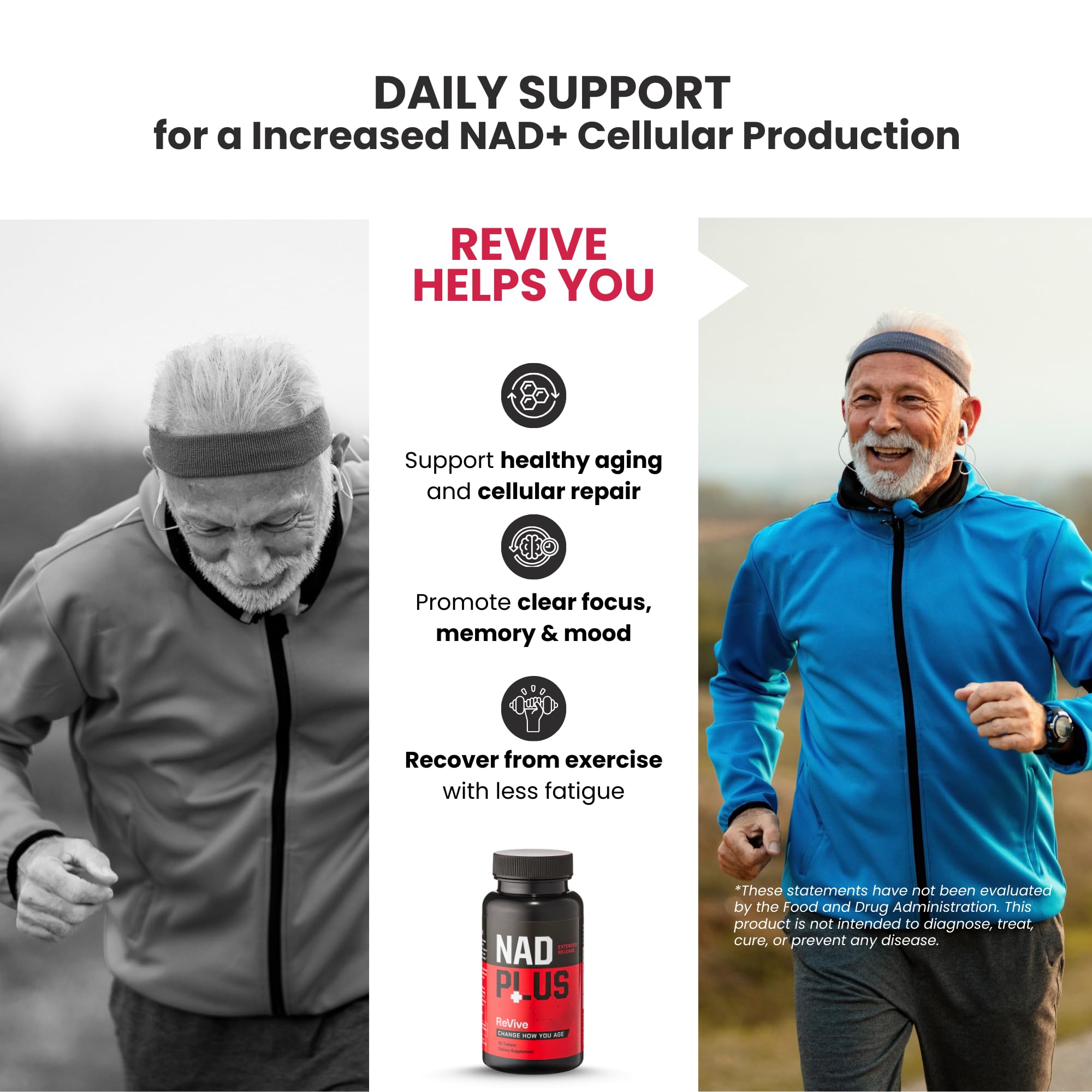 GMP-certified manufacturing label associated with NAD PLUS REVIVE