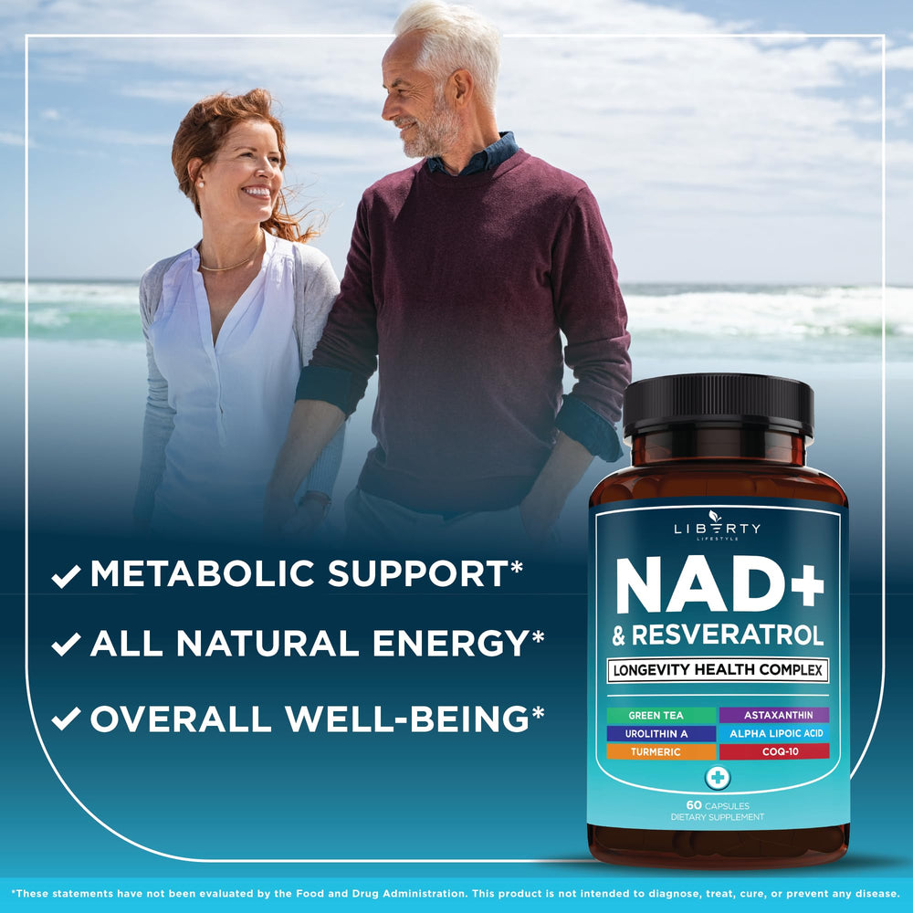 NAD+ Supplement Complex bottle with label