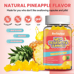 Vegan-friendly, natural pectin gummies label
