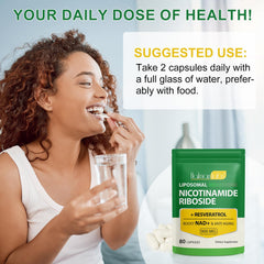 NAD Resveratrol 900 mg organic supplement concept image