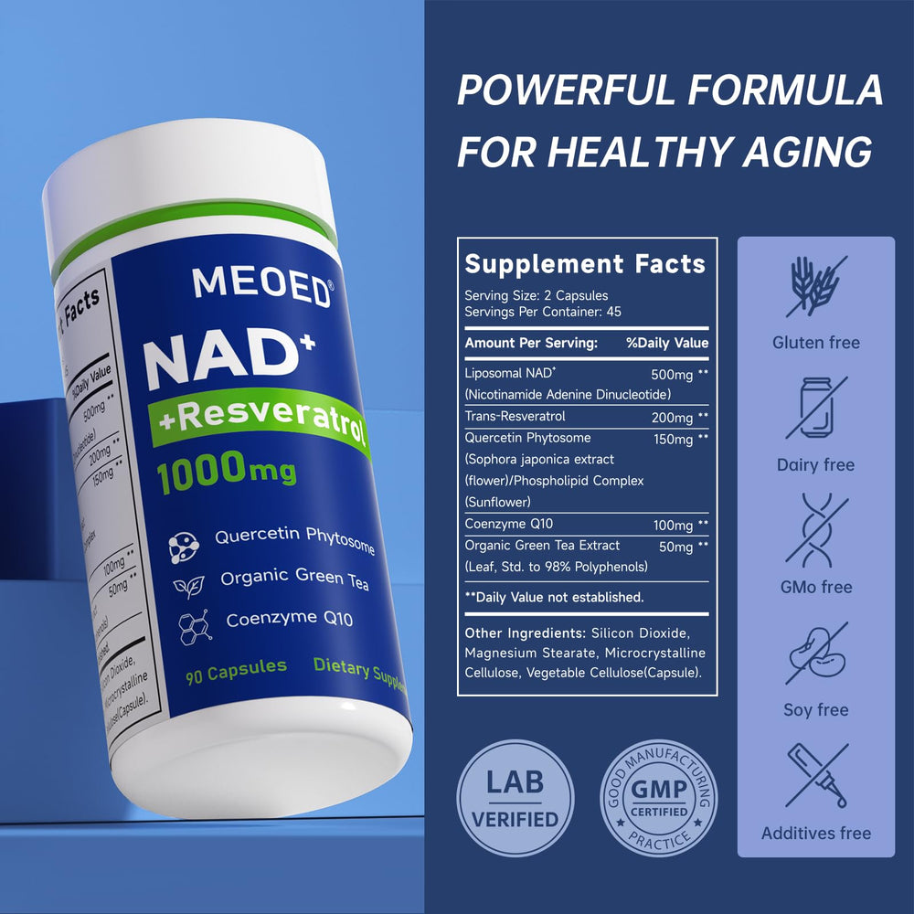 NAD+ liposomal delivery system illustration