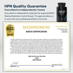 HPN NAD3 240-count bottle with 120-day supply text
