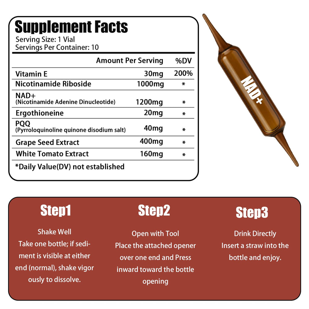 Product packaging and bottle for NAD+ Advanced Cellular Renewal supplement - image 6