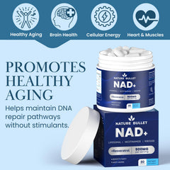 Bottle of NAD+ liposomal NR supplement
