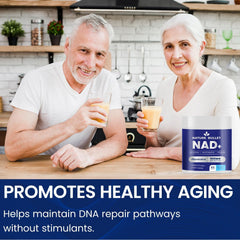 Close-up of NAD+ NR liposomal formula label