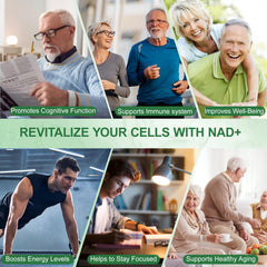 NAD supplement facts panel