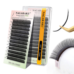 NAGARAKU Bouquet Eyelashes—5D flower clusters for voluminous, fluffy eyes.