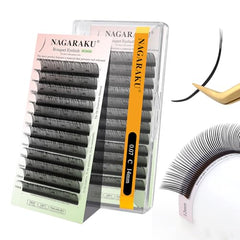 NAGARAKU Bouquet lashes featuring 5D flower spikes for voluminous, fluffy drama.