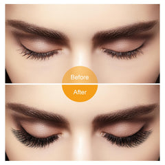 Nagaraku clear background helps visibility and reduces eye strain during application.