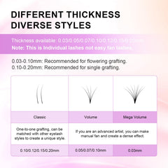NAGARAKU professional-use lashes handmade for salons