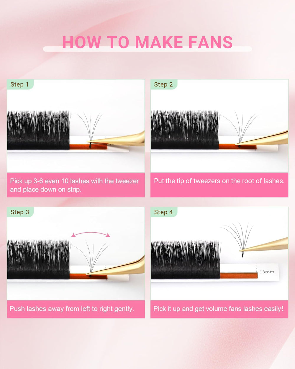 NAGARAKU beginner-friendly lashes help new artists build confidence.